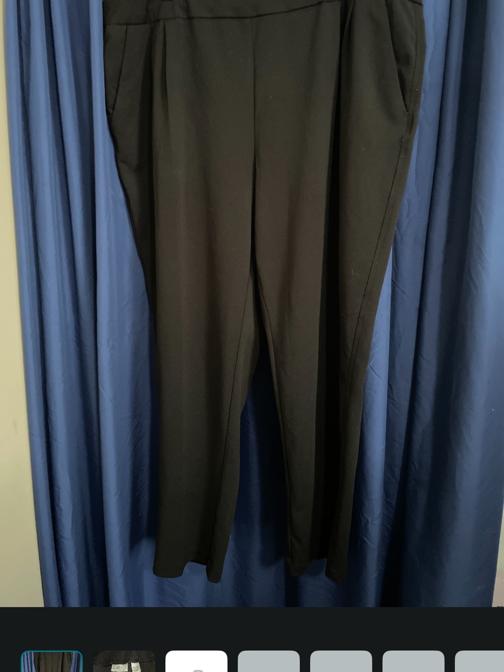 Cato Black Straight Leg Dress Pants Trouser Plus Size 18W/20W